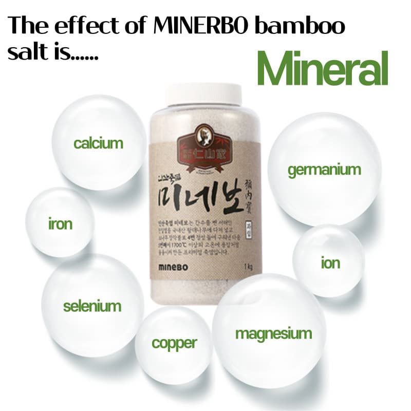 _Minebo_ 100_ Korean traditional seasoning and high_quality granular bamboo salt for the human body